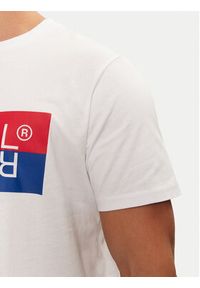 Pepe Jeans T-Shirt Red Bull Racing RM500001 Biały Regular Fit. Kolor: biały. Materiał: bawełna