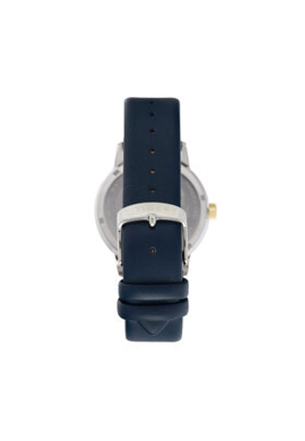 Timex Zegarek TW2Y47900 Granatowy. Kolor: niebieski