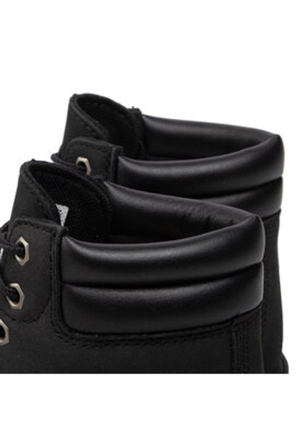 Timberland Trapery 6 In Basic TB0A2M9Q0011 Czarny. Kolor: czarny. Materiał: nubuk, skóra