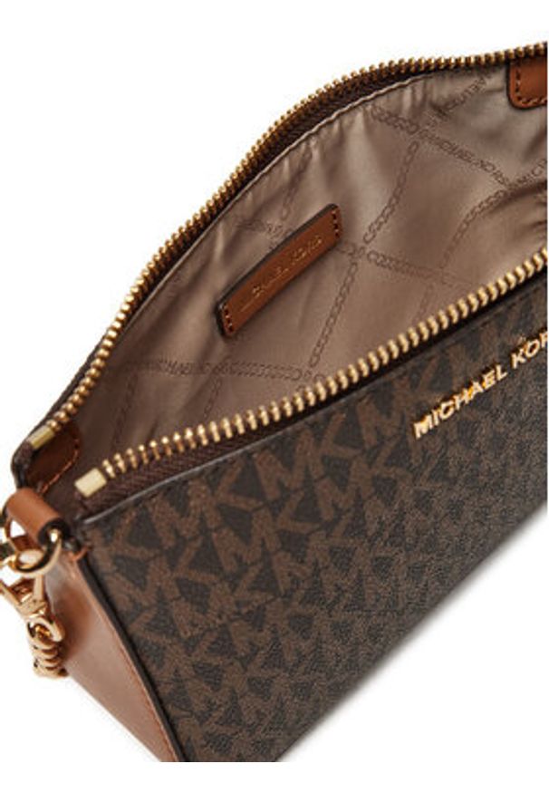 MICHAEL Michael Kors Torebka 32F1GJ6W6B Brązowy. Kolor: brązowy. Materiał: skórzane