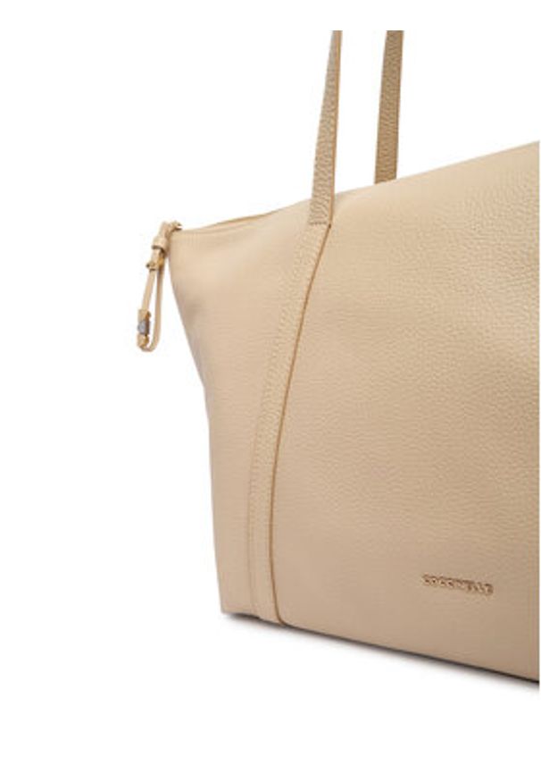 Coccinelle Torebka U45 Coccinelle Nory E1 U45 11 01 01 Beżowy. Kolor: beżowy. Materiał: skórzane