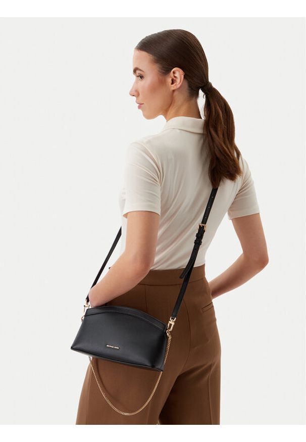 MICHAEL Michael Kors Torebka 30S6G13C5L Czarny. Kolor: czarny. Materiał: skórzane