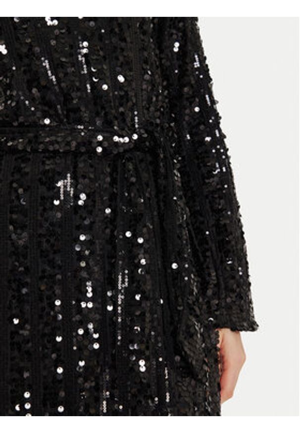 Vero Moda Sukienka koktajlowa Efa 10321447 Czarny Regular Fit. Kolor: czarny. Materiał: syntetyk. Styl: wizytowy