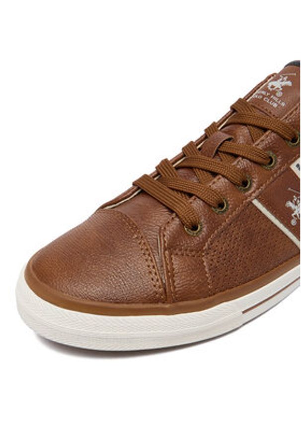 Beverly Hills Polo Club Sneakersy CEO-FRISCO-01 Brązowy. Kolor: brązowy. Materiał: materiał