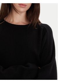 ViCOLO Sweter 77091F Czarny Regular Fit. Kolor: czarny. Materiał: kaszmir #4