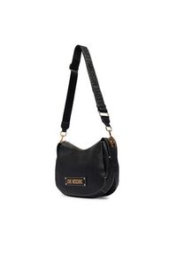 Love Moschino - LOVE MOSCHINO Torebka JC4286PP0OK1400A Czarny. Kolor: czarny. Materiał: skórzane #5