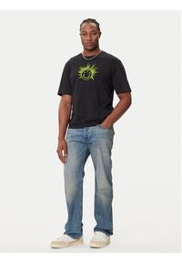 Hugo - HUGO T-Shirt Nugix 50543485 Czarny Regular Fit. Kolor: czarny. Materiał: bawełna #5