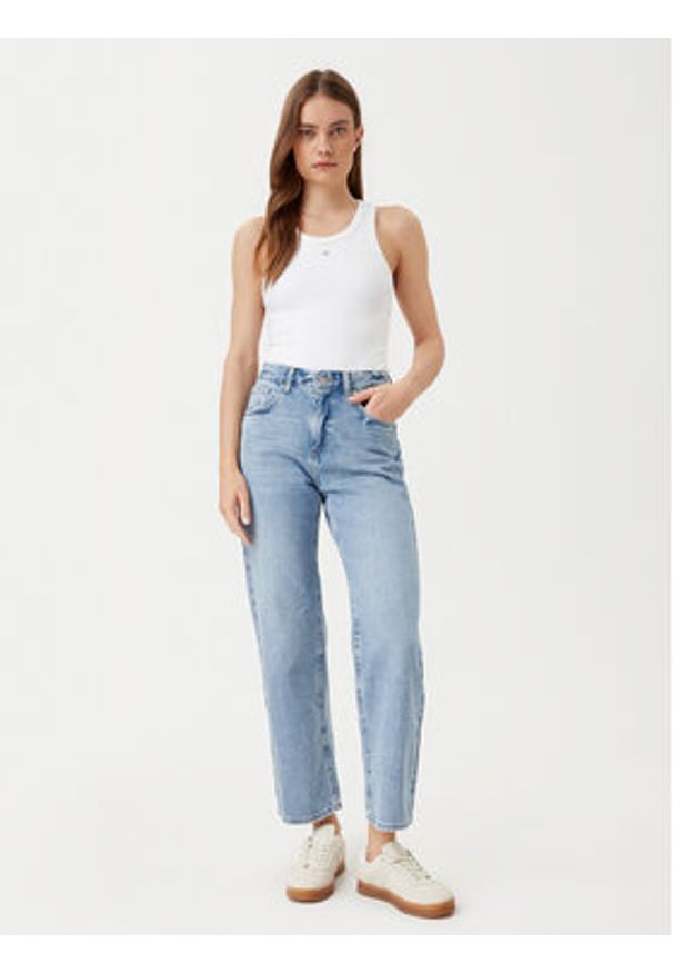 only - ONLY Jeansy Ella 15337154 Niebieski Straight Fit. Kolor: niebieski