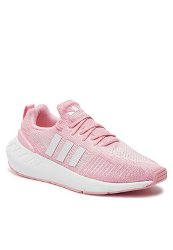 Adidas - adidas Sneakersy Swift Run 22 W GV7972 Różowy. Kolor: różowy. Materiał: materiał. Sport: bieganie