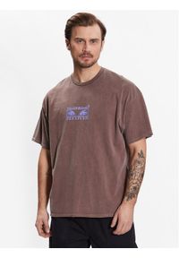 BDG Urban Outfitters T-Shirt 76134493 Brązowy Regular Fit. Kolor: brązowy. Materiał: bawełna