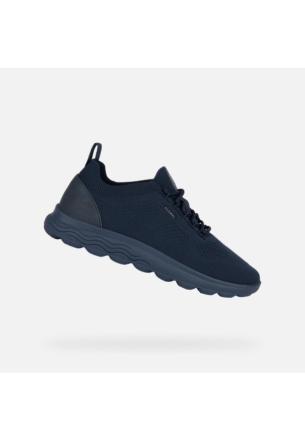 Sneakersy Geox Spherica. Okazja: na co dzień. Kolor: niebieski, szary, wielokolorowy