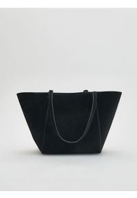 Reserved - Torebka shopper - czarny. Kolor: czarny. Materiał: skórzane #1