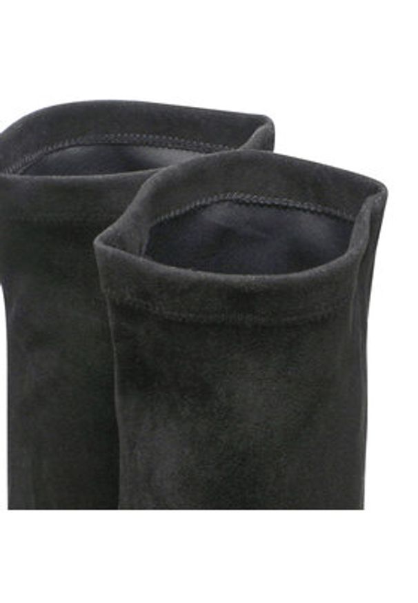 DeeZee Kozaki WS19343-01 Czarny. Kolor: czarny. Materiał: materiał