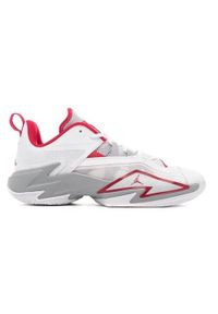 Buty koszykarskie męskie Nike Jordan One Take 3. Zapięcie: sznurówki. Kolor: biały, wielokolorowy. Materiał: guma, materiał, tkanina, syntetyk. Szerokość cholewki: normalna. Model: Nike Zoom