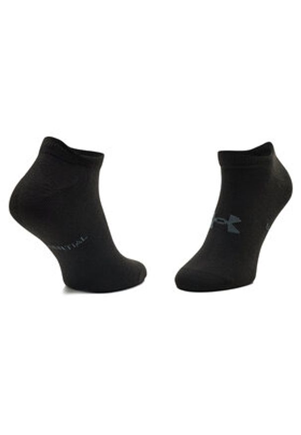 Under Armour Skarpety krótkie Ua Essential No Show 1370542-001 Czarny. Kolor: czarny. Materiał: materiał
