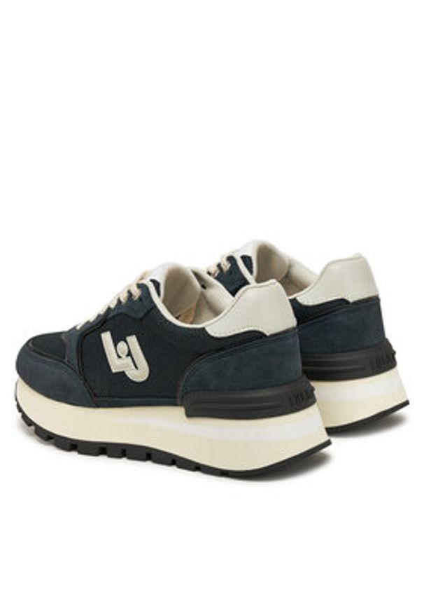 Liu Jo Sneakersy Amazing 25 BA5049 PX624 Czarny. Kolor: czarny. Materiał: materiał