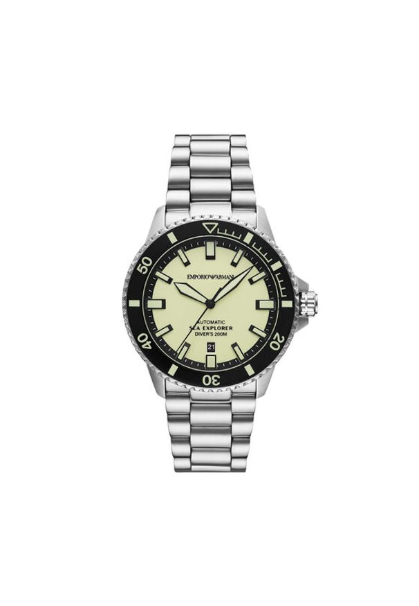 Emporio Armani Zegarek Sea Explorer AR60083 Srebrny. Kolor: srebrny
