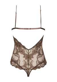 Patrizia Pepe Body 2I0143/A602-B825 Brązowy. Kolor: brązowy. Materiał: syntetyk #4
