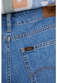 Lee jeansy ELASTICATED STELLA T MID ZOLA damskie high waist. Stan: podwyższony. Kolor: niebieski
