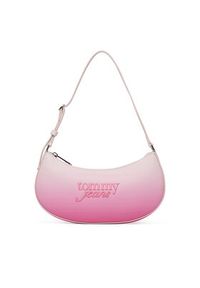 Tommy Jeans Torebka Tjw Must Degrade Shoulder Bag AW0AW18774 Różowy jasny. Kolor: różowy. Materiał: skórzane #4