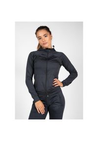 GORILLA WEAR - Bluza fitness damska Gorilla Wear Vici Jacket. Kolor: brązowy, wielokolorowy, szary. Sport: fitness