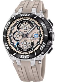 Zegarek Festina Zegarek męski Festina F20755-2 beżowy. Kolor: beżowy #1