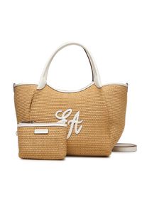 Emporio Armani Torebka EW001009 AF25819 M1335 Brązowy. Kolor: brązowy. Materiał: skórzane #1