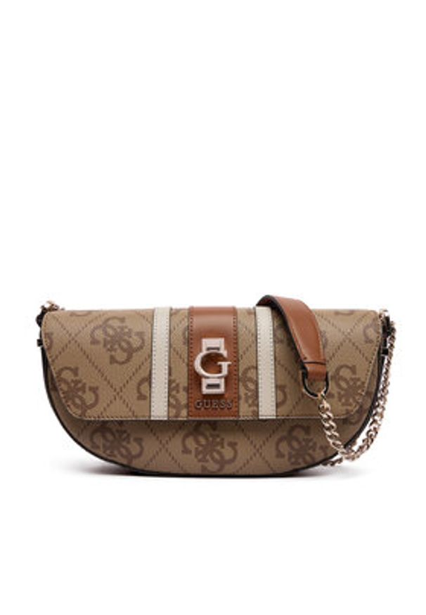 Guess Torebka Erenia HWSO78 38210 Beżowy. Kolor: beżowy. Materiał: skórzane