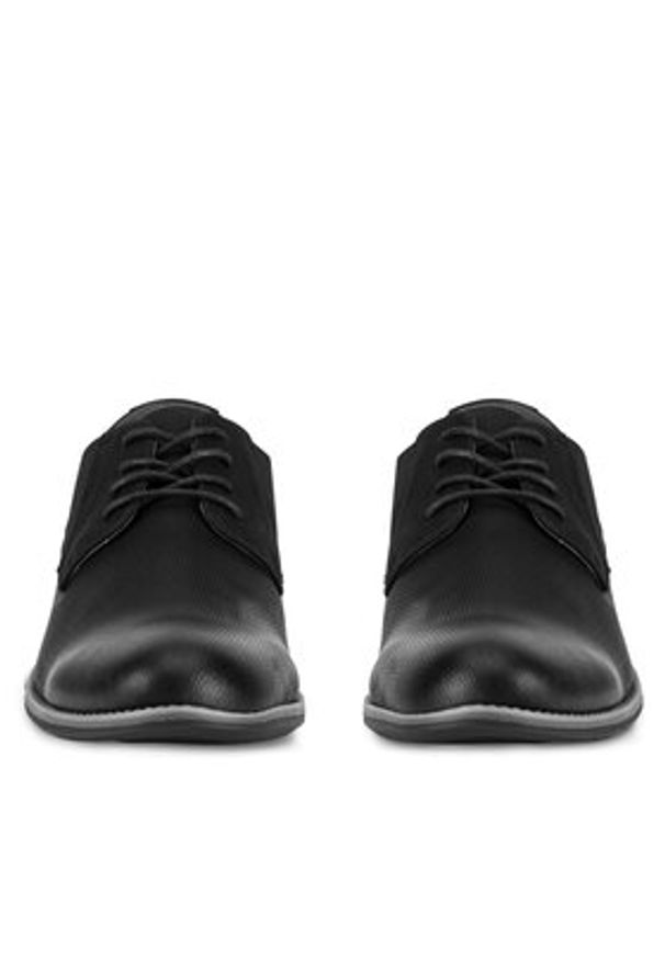 Lanetti Półbuty M16AW070-31 Czarny. Kolor: czarny. Materiał: syntetyk, materiał