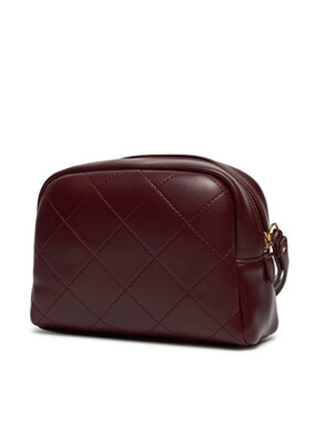 VALENTINO - Valentino Kosmetyczka Nur Re VBE8G9502 Bordowy. Kolor: czerwony. Materiał: skóra