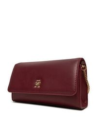 TOMMY HILFIGER - Tommy Hilfiger Torebka AW0AW16891 Bordowy. Kolor: czerwony. Materiał: skórzane #5