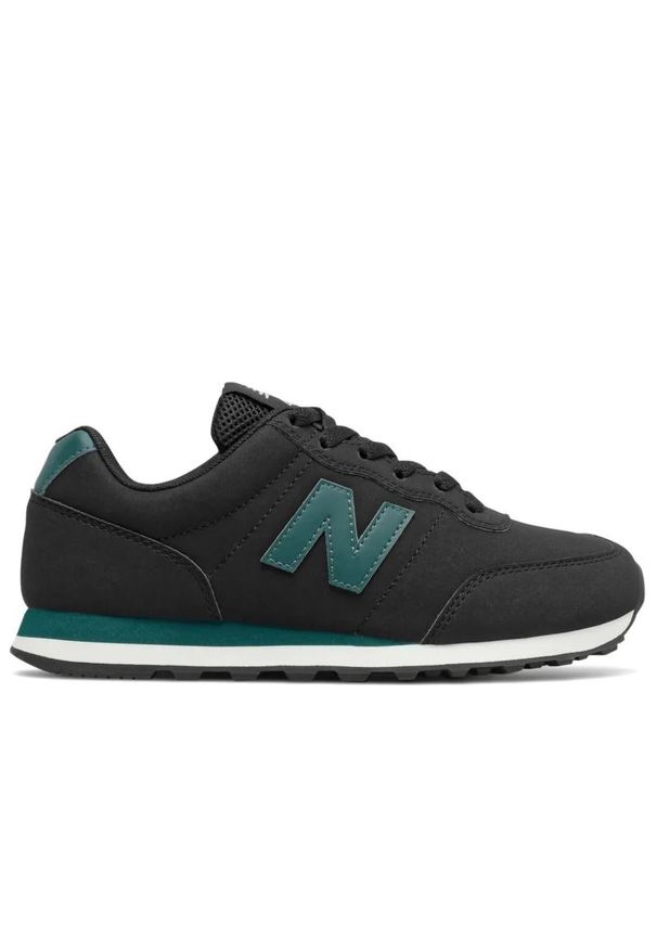 Buty New Balance GW400LA1 - czarne. Okazja: na co dzień. Kolor: czarny. Materiał: guma, materiał, syntetyk. Szerokość cholewki: normalna
