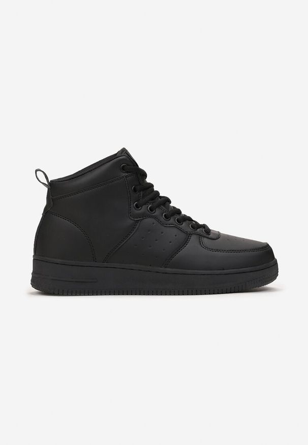 Born2be - Czarne Sneakersy za Kostkę Celiama. Okazja: na co dzień. Wysokość cholewki: za kostkę. Kolor: czarny