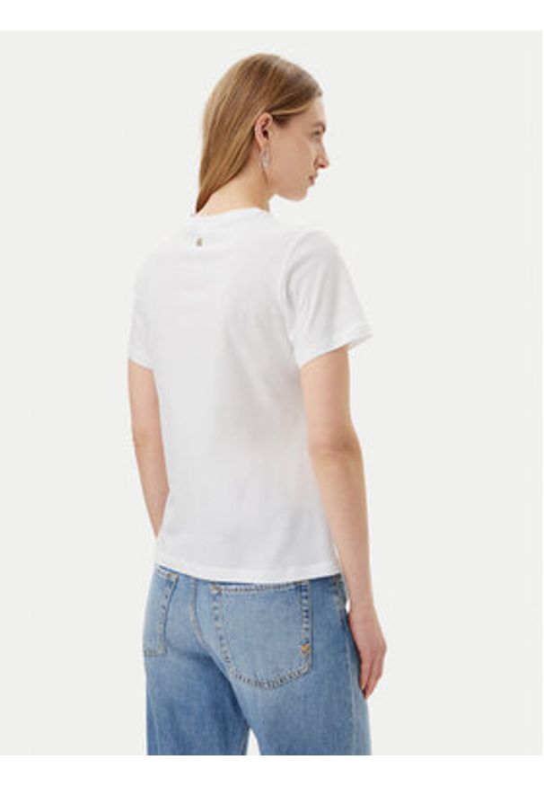 JOOP! T-Shirt 58 252JE58Tolu 30046238 Biały Slim Fit. Kolor: biały. Materiał: bawełna