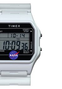 Timex Zegarek Main Street Classic TW2Y13500 Biały. Kolor: biały. Styl: street #3