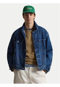 Polo Ralph Lauren Sweter 710766772502 Brązowy Regular Fit. Typ kołnierza: polo. Kolor: brązowy. Materiał: syntetyk #4