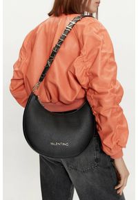Valentino by Mario Valentino - VALENTINO Czarna torebka księżyc Alexia Hobo Bag. Kolor: czarny #3