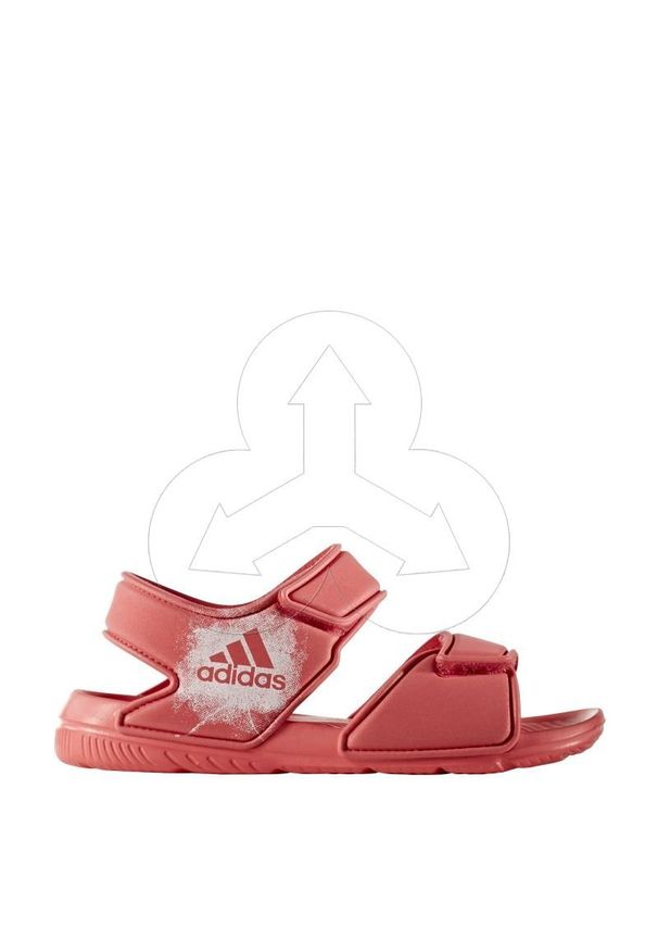 Adidas - Sandałki dziecięce adidas Altaswim BA7849. Okazja: na co dzień, na plażę. Zapięcie: pasek. Wzór: paski, aplikacja. Styl: casual