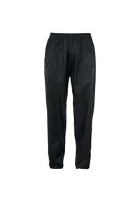 TRESPASS - Damskie Spodnie Wodoodporne Qikpac TP75 Packaway. Kolor: czarny. Sezon: lato. Sport: turystyka piesza