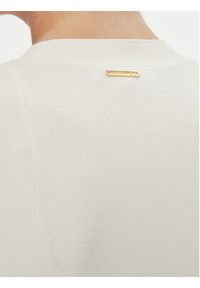 MICHAEL Michael Kors Sukienka dzianinowa MF381UB33D Écru Slim Fit. Materiał: wiskoza, dzianina #4