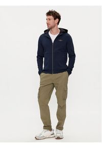 Aeronautica Militare Bluza 241FE1867P329 Granatowy Regular Fit. Kolor: niebieski. Materiał: bawełna, syntetyk #5