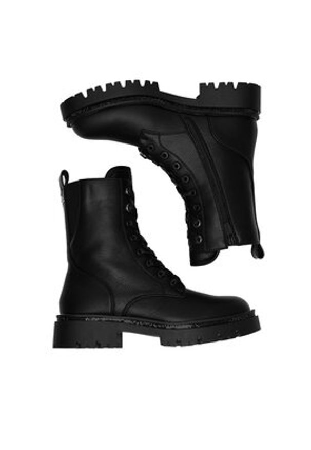 MEXX Botki MI001712743W Czarny. Kolor: czarny. Materiał: materiał