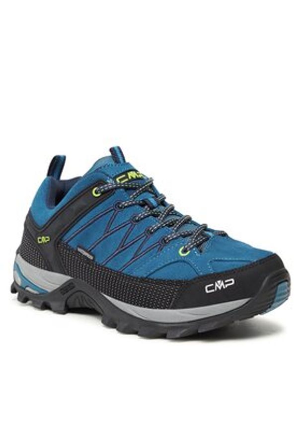CMP Trekkingi Rigel Low Trekking Shoes Wp 3Q13247 Niebieski. Kolor: niebieski. Materiał: skóra, zamsz. Sport: turystyka piesza