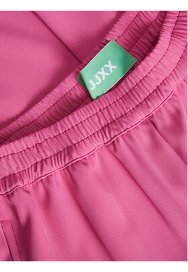 JJXX Spodnie materiałowe Poppy 12200751 Różowy Classic Fit. Kolor: różowy. Materiał: syntetyk