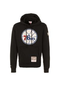 Mitchell & Ness - Sweatshirt z kapturem Philadelphia 76ers. Typ kołnierza: kaptur. Kolor: czarny. Sport: koszykówka #1
