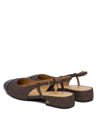 MICHAEL Michael Kors Baleriny Perla Flex Sling Fat 40T5PLFS1B Brązowy. Kolor: brązowy. Materiał: skóra #3