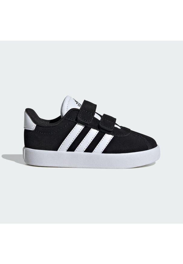 Adidas - Buty VL Court 3.0. Okazja: na co dzień. Kolor: wielokolorowy, biały, czarny. Materiał: syntetyk. Sport: skateboard
