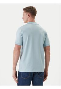 Karl Lagerfeld - KARL LAGERFELD Polo 745015 562231 Błękitny Regular Fit. Typ kołnierza: polo. Kolor: niebieski. Materiał: bawełna #4