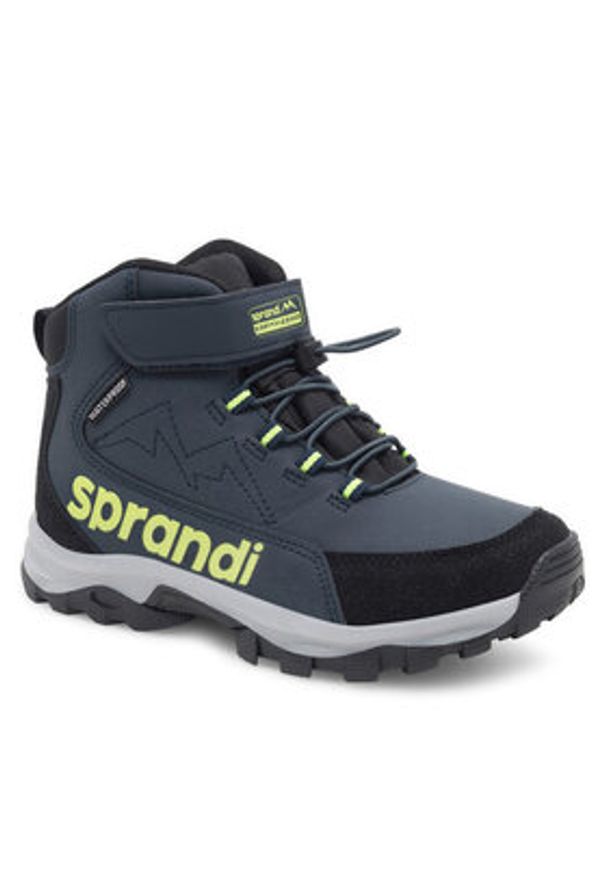 Sprandi Trzewiki WINTER WAVE CP86-25067 Granatowy. Kolor: niebieski. Materiał: materiał