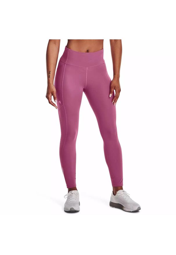 Legginsy damskie Under Armour Fly Fast 3.0 Ankle Tight. Kolor: różowy